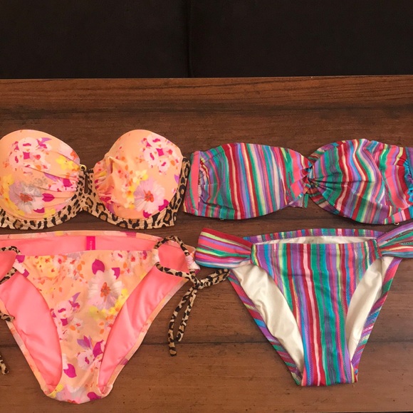 Victoria Secret Multicolored Bikinis - Picture 4 of 6